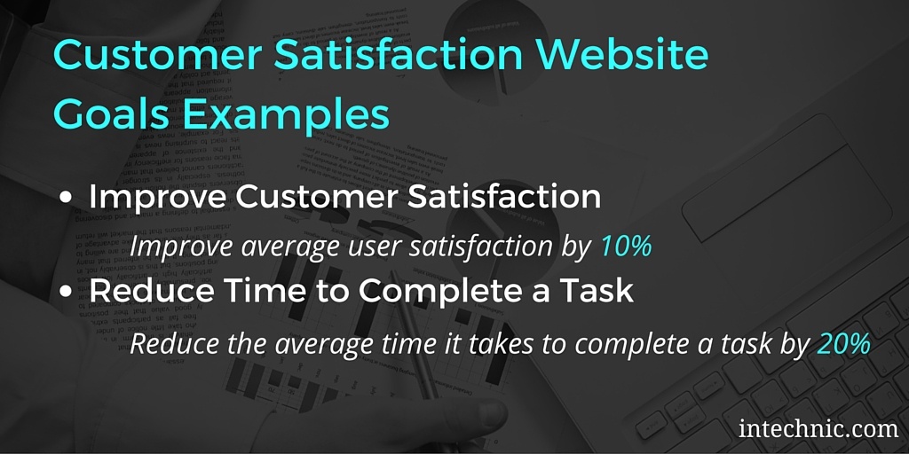 Customer Satisfaction Goals Examples
