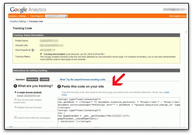 google analytics part