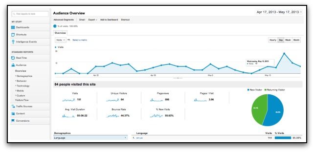 google analytics audience