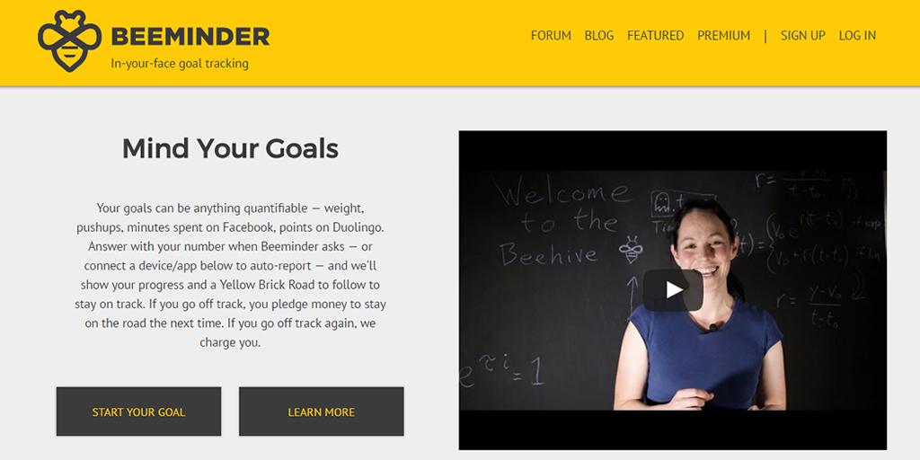 Beeminder - Goal Setter