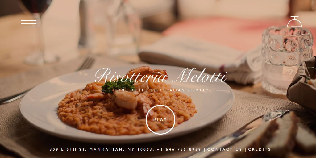 Best restaurant website design inspirations_3_risotteria-melotti