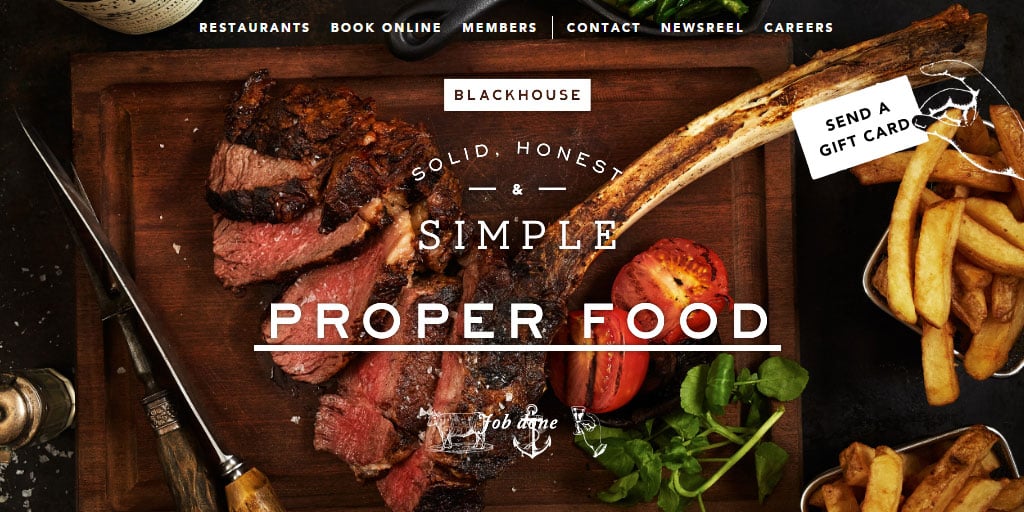 Best restaurant website design inspirations_5_blackhouse