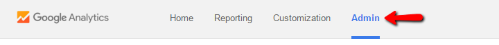 Google Analytics Admin Bar