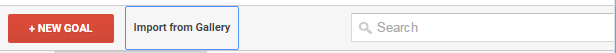 Google Analytics New Goal