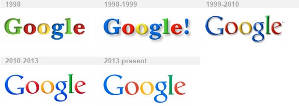 Google logo history