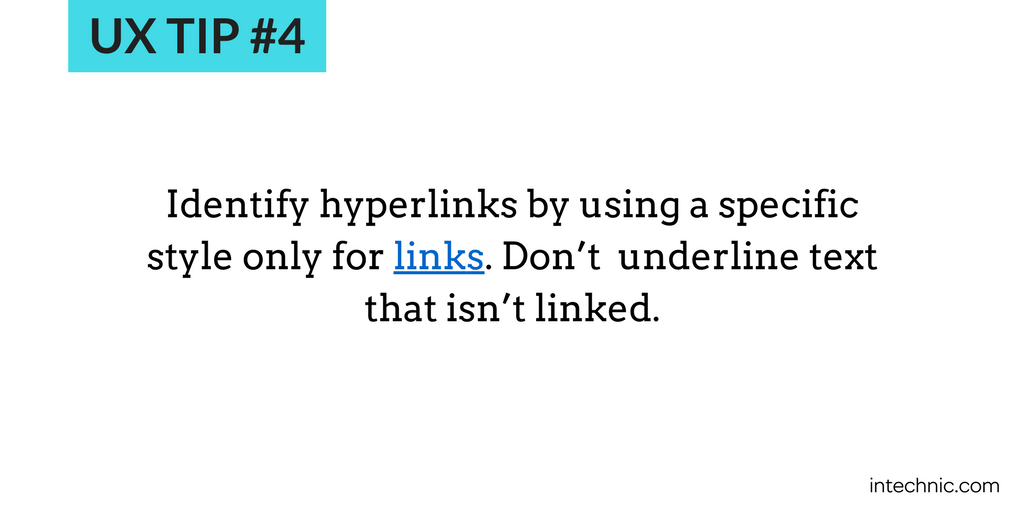 Identify hyperlinks by using a specific style only for links