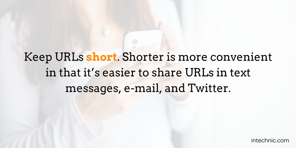 Keep URLs short