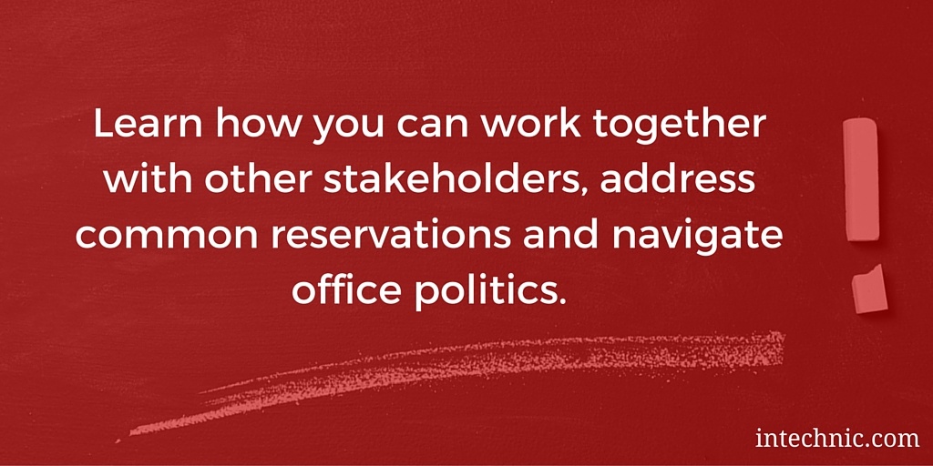Learn how you can work together with other stakeholders