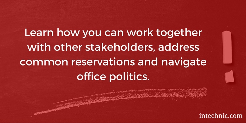 Learn how you can work together with other stakeholders