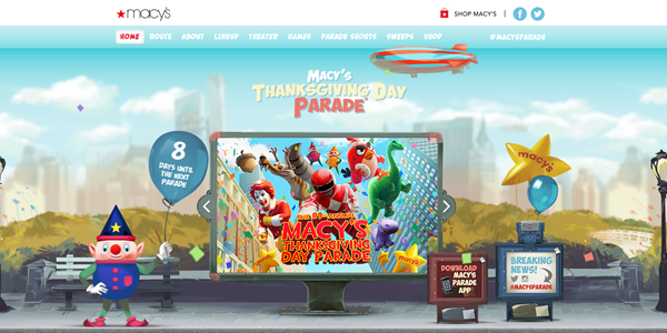 Macy's Thanksgiving Day Parade_Website