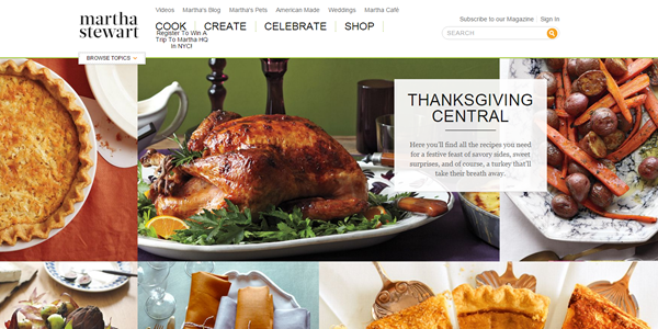 Martha Stewart_Thanksgiving_Website