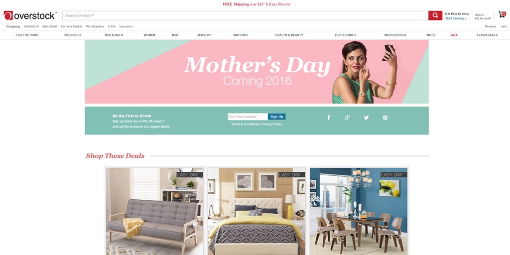 Overstock Overstock