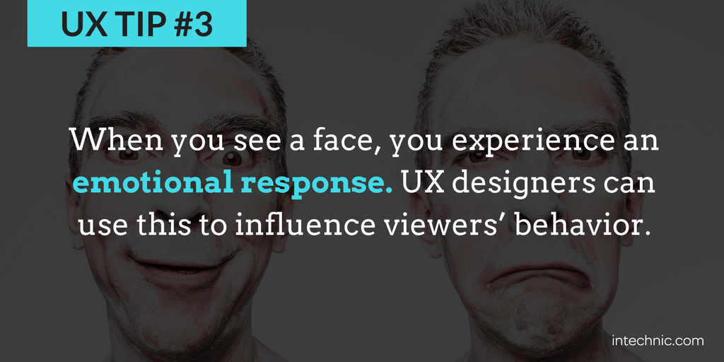 User Effect How Human Faces Affect User Experience in Web Design