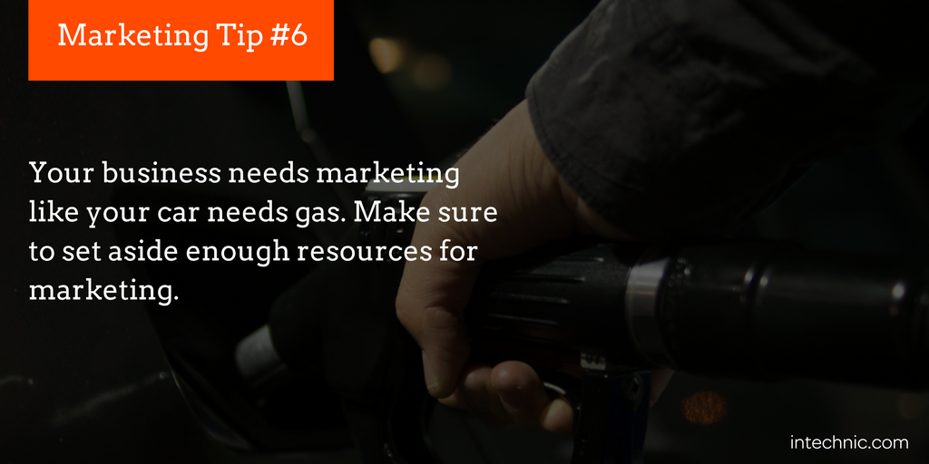 Your business needs marketing like your car needs gas