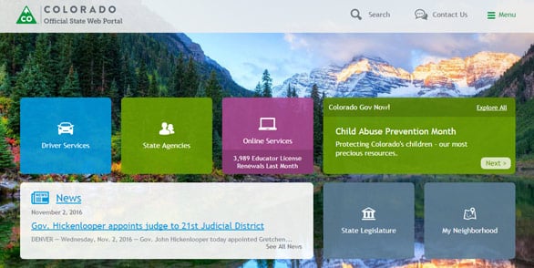 State Website 21 of the Best State Government Website Designs