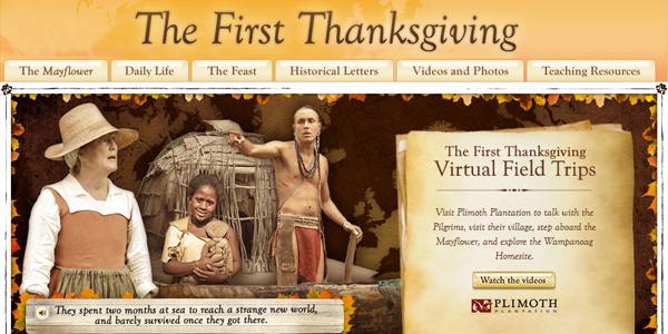 Cartoons about the first thanksgiving
