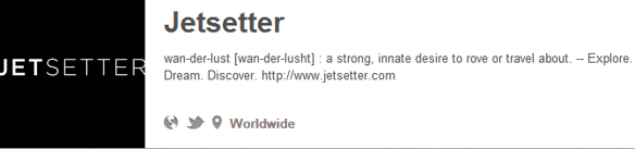 Jetsetter image