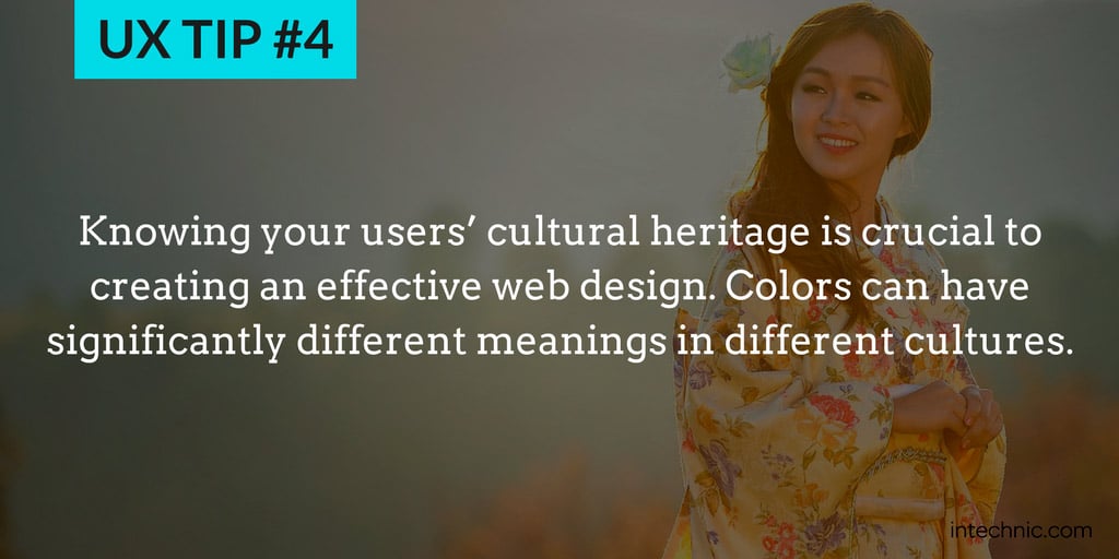 Knowing your users’ cultural heritage is crucial to creating an effective web design