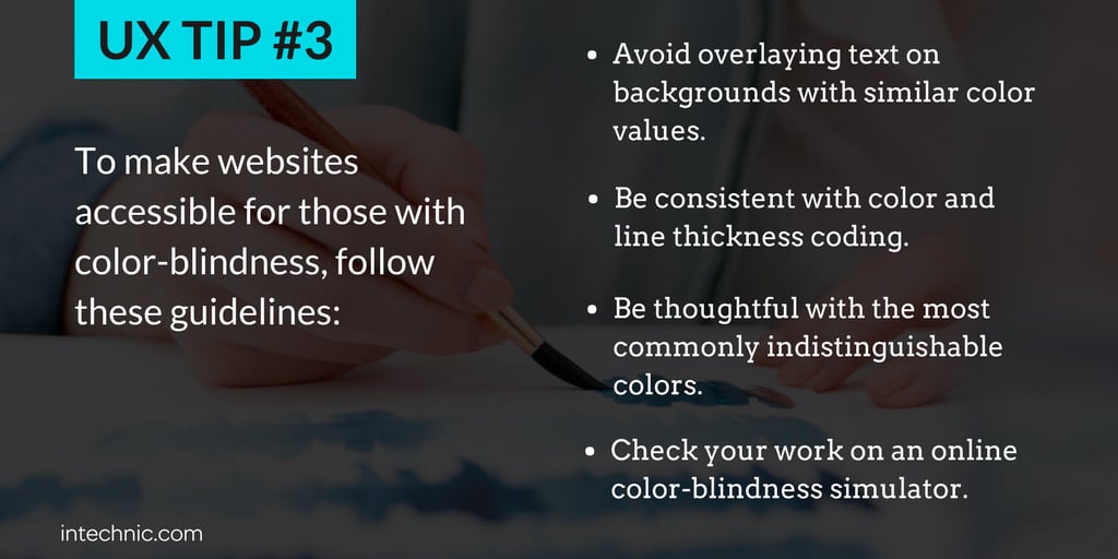 Tips to make websites accessible for those with color-blindness