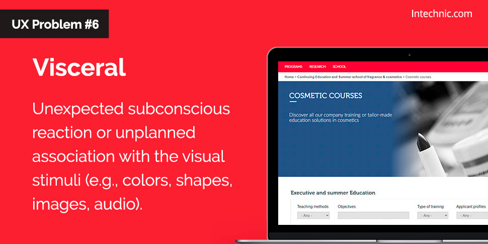 ux problem visceral