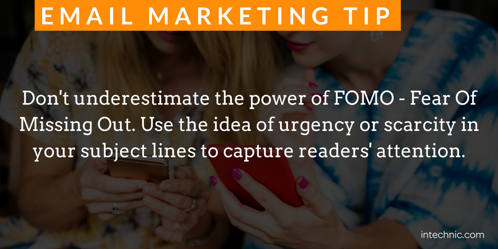 Don't underestimate the power of FOMO